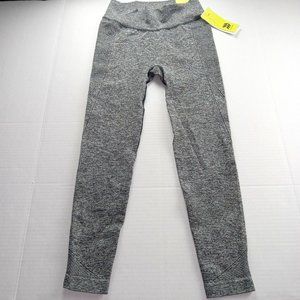 All In Motion Women's High Rise Seamless Leggings Size S Charcoal Gray Athletic